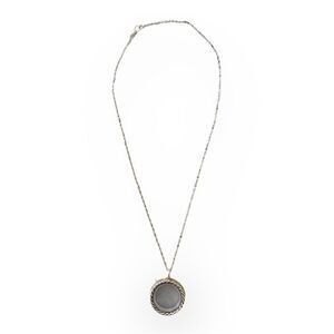 “EFFY with love” Silver Effect 12” Chain with Locket Necklace NWT